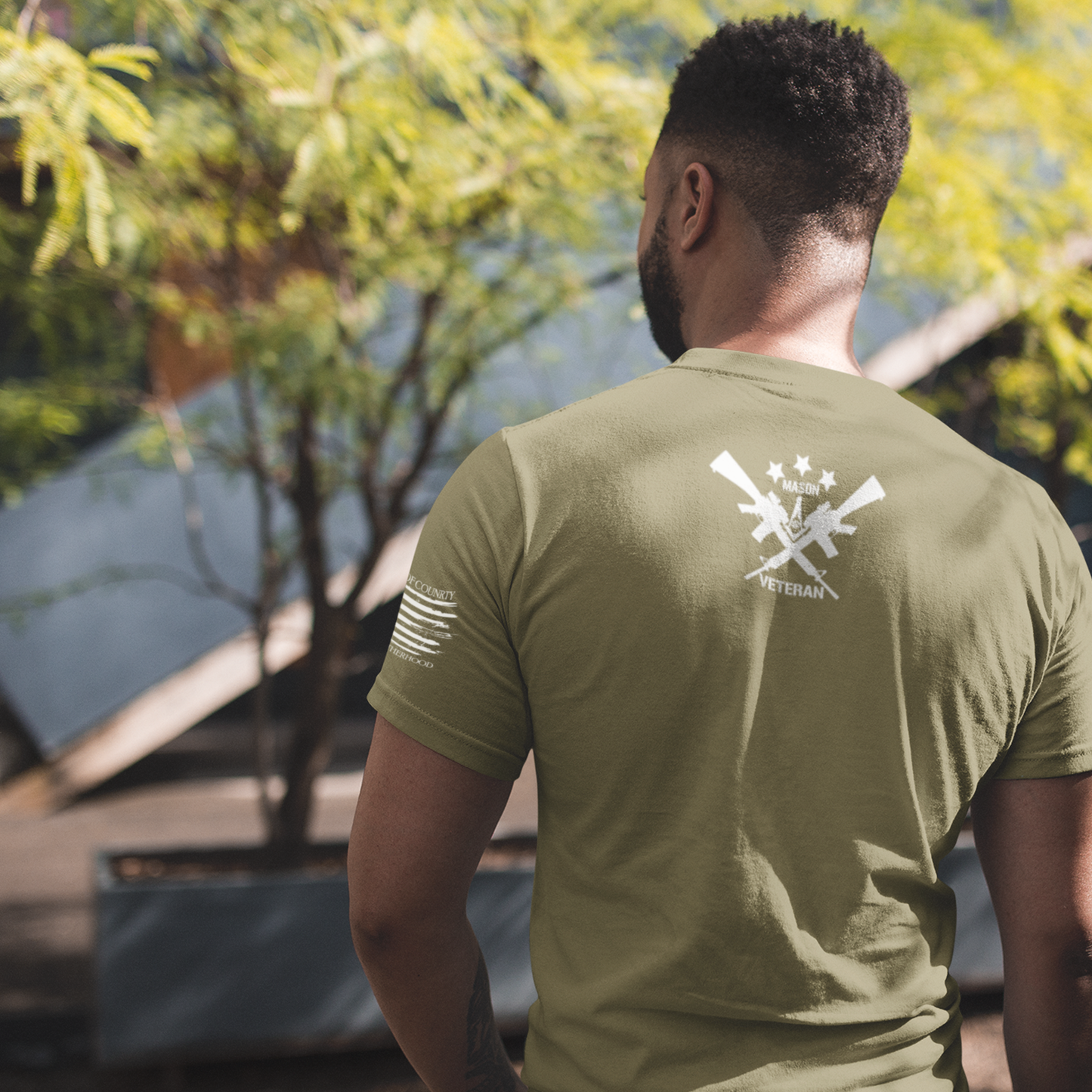 Military Veteran Freemason T-Shirt