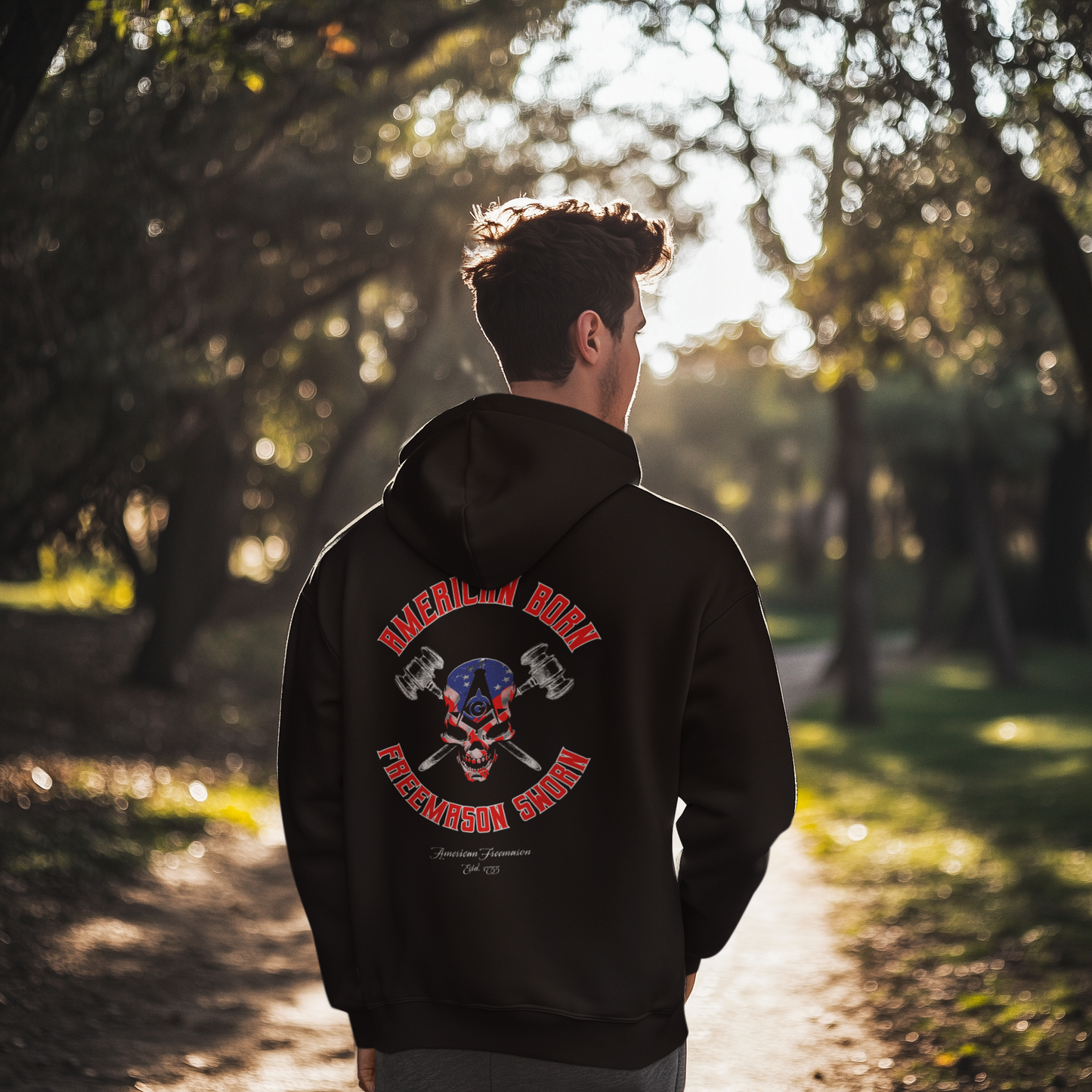 Born and Sworn Freemason Hoodie