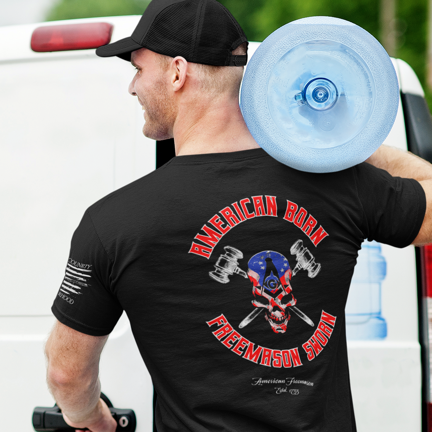 Born and Sworn Freemason T-Shirt