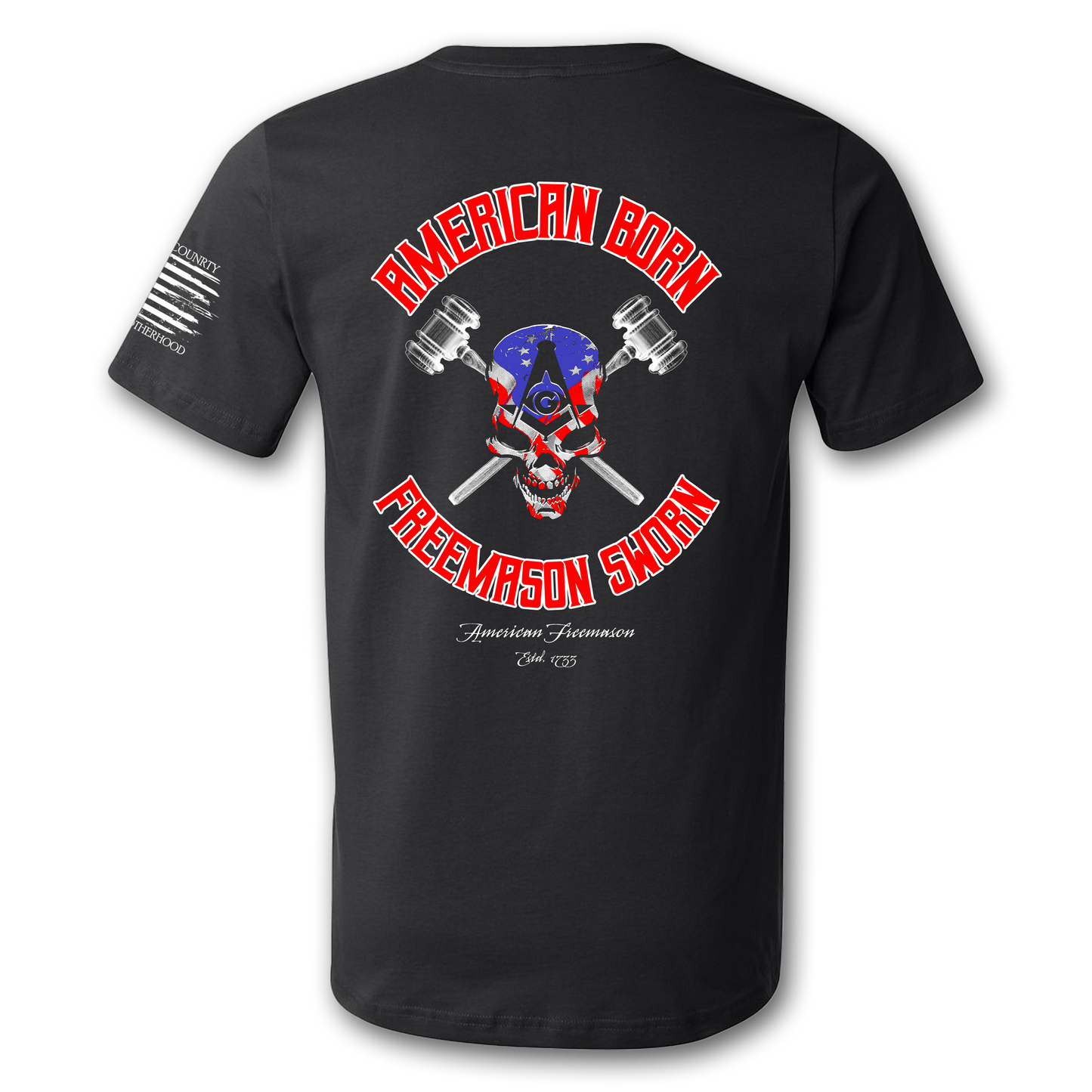 Born and Sworn Freemason T-Shirt