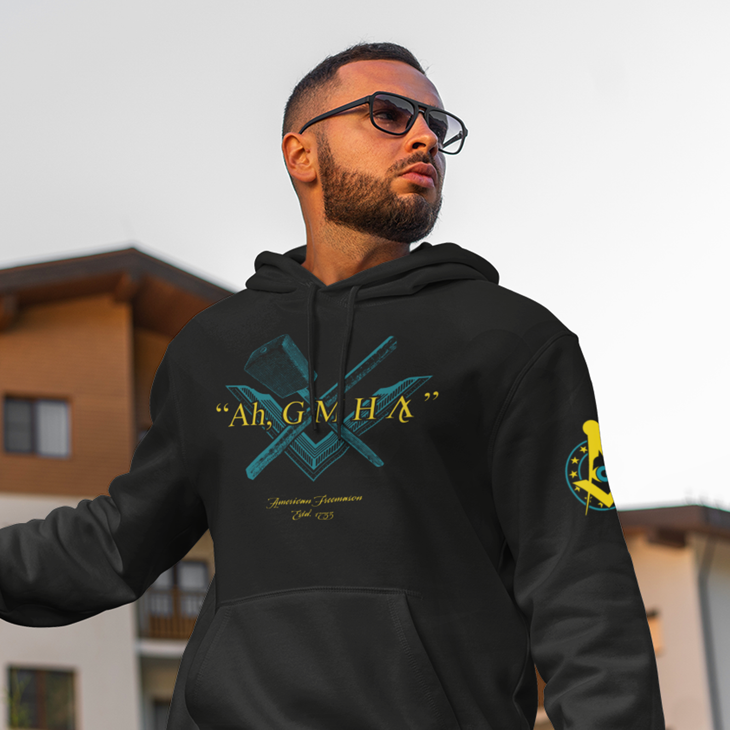 Legendary Working Tools Masonic Hoodie