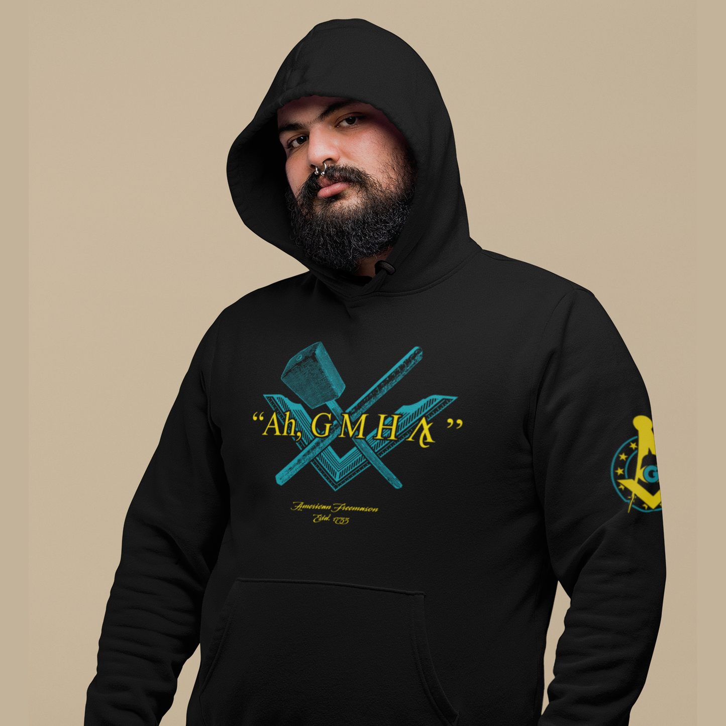 Legendary Working Tools Masonic Hoodie