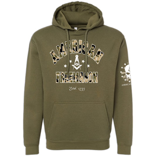 Military Veteran Freemason Hoodie