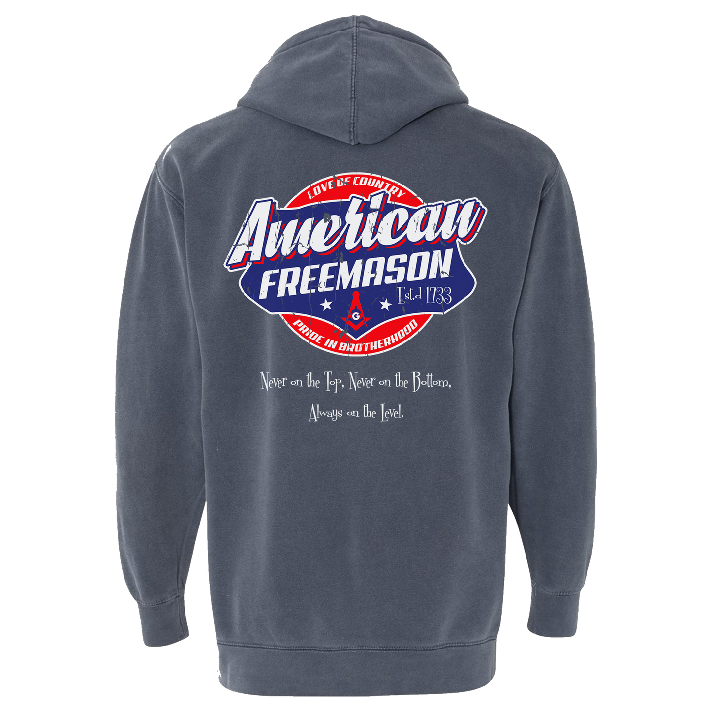 Vintage Americana Freemason Hoodie